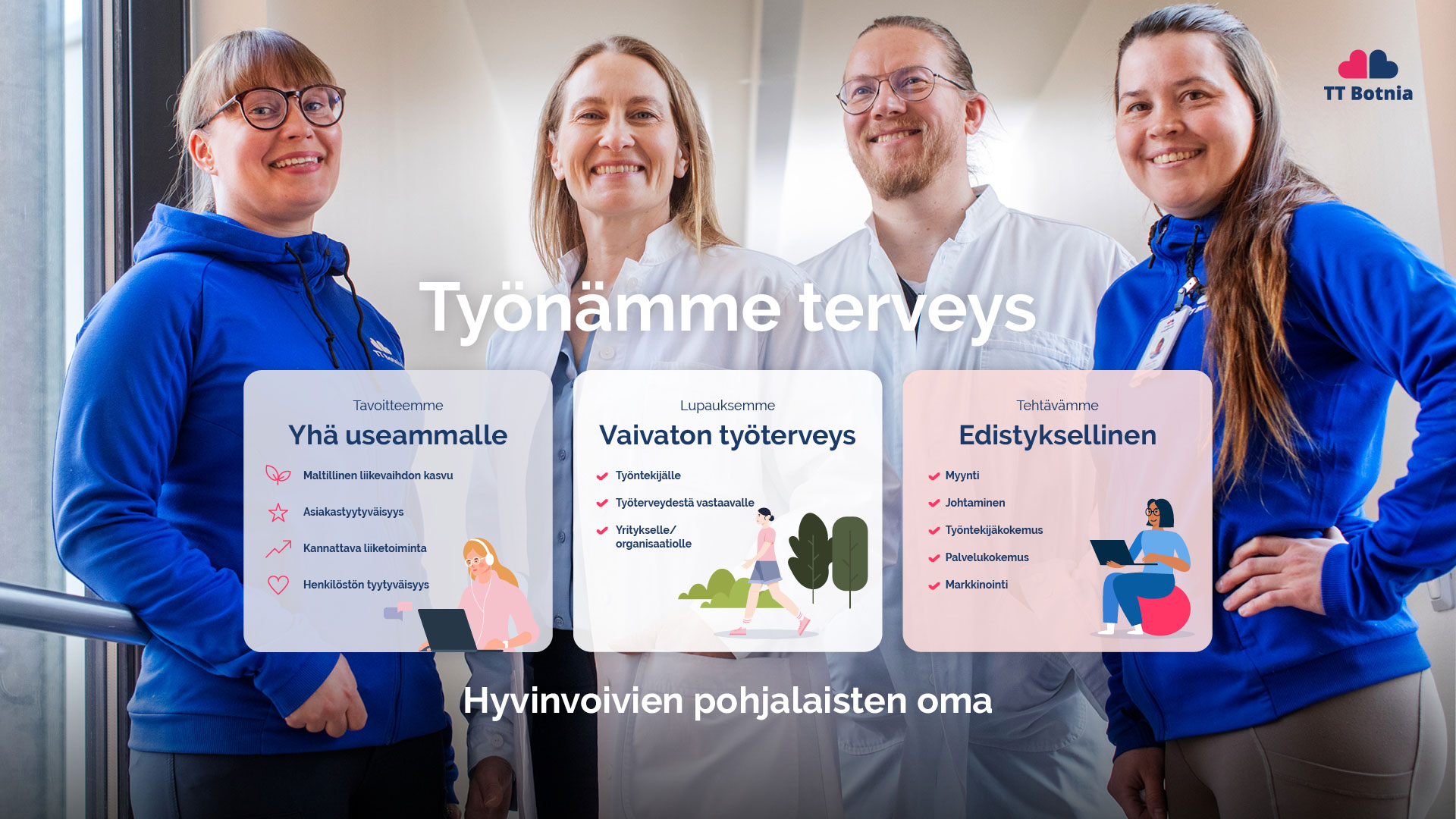 TT Botnian työterveyden asiantuntijatiimi